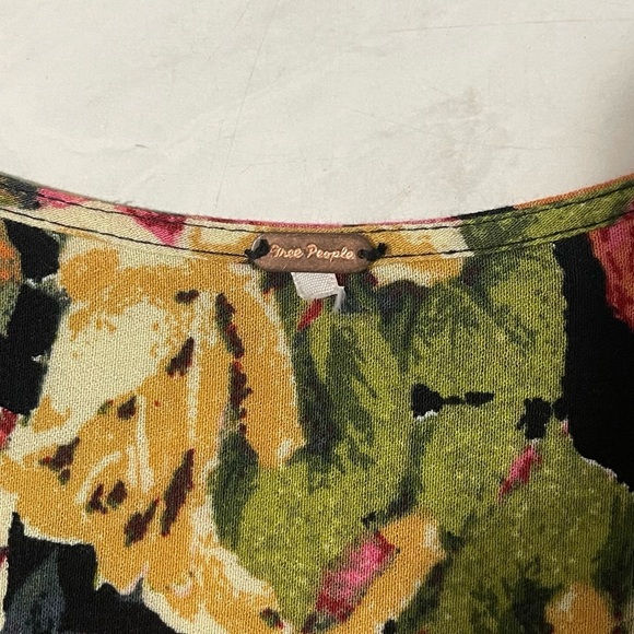 Free People Jaimie Floral Button Up Midi Dress - Picture 5 of 7